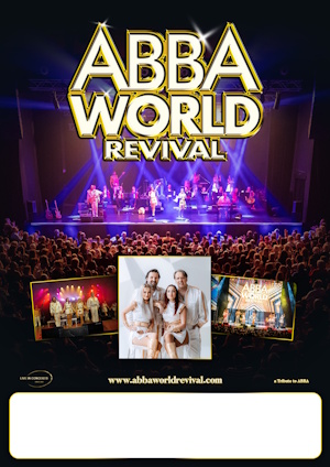 Abba World Revival Plak�t